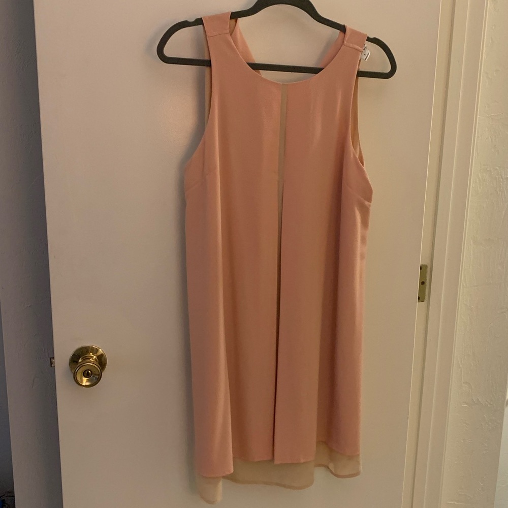 Pink tunic sz L